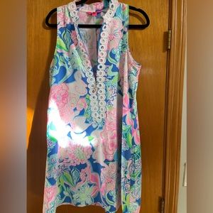 Lilly Pulitzer zip up dress. Size 8.